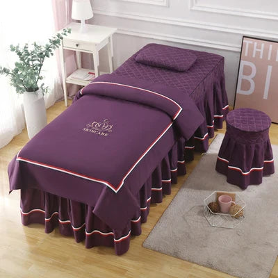 4pcs Beauty Salon Bedding Sets