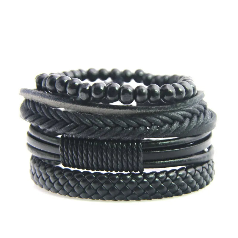 Black Believe Bracelets for Men