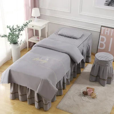 4pcs Beauty Salon Bedding Sets