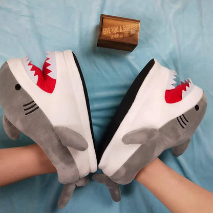 Shark Furry Slippers