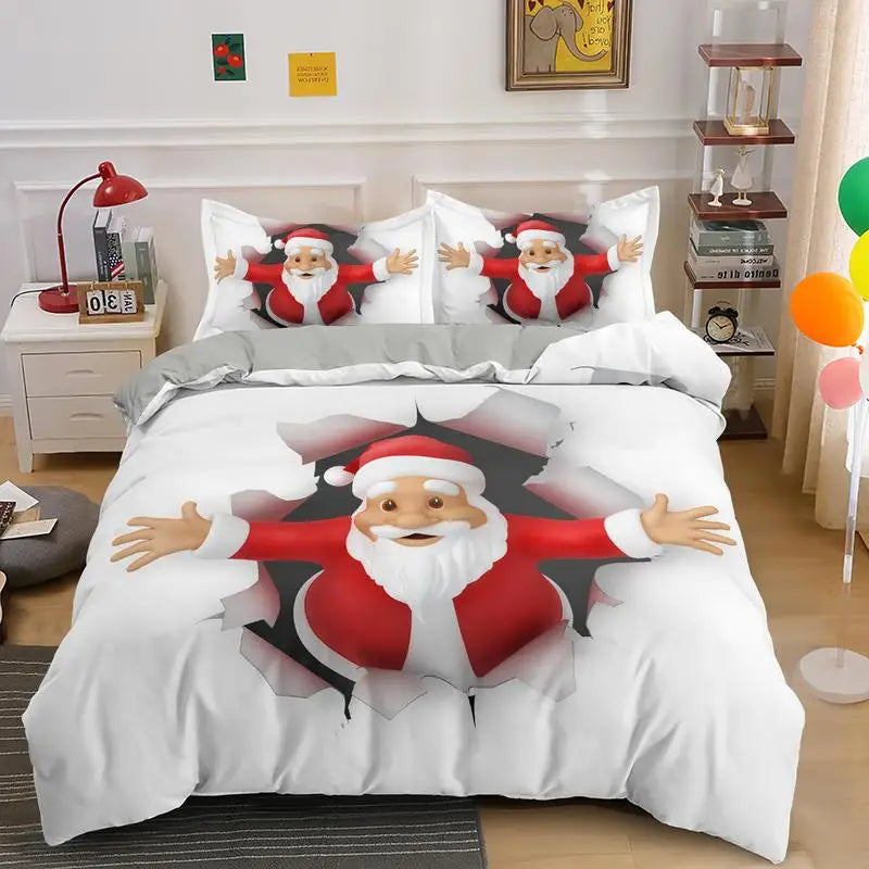 Christmas 3D Digital Bedding set