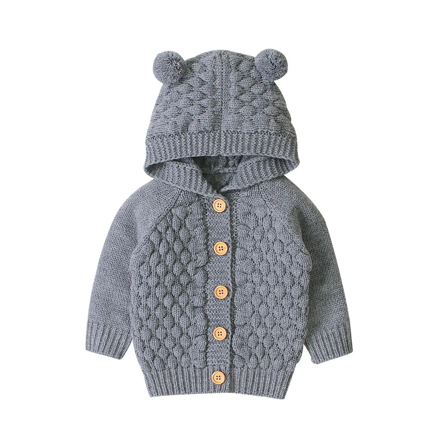 Newborn Baby Hooded Sweater