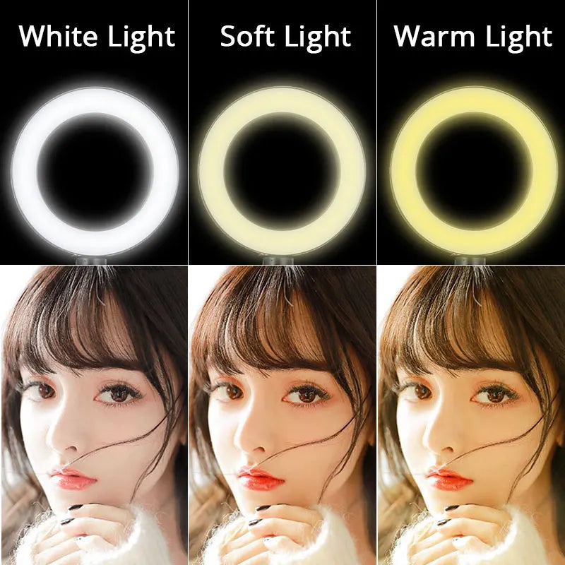 6.3 Inch LED Ring Lights Round Lamp