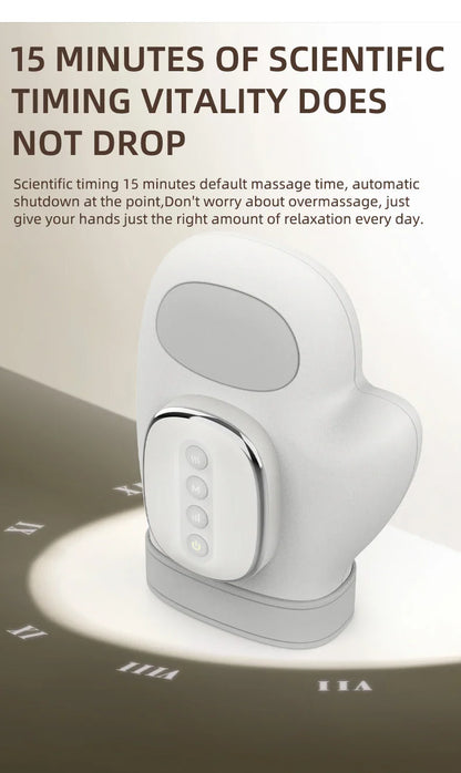 6 in 1 Smart Airbag Full Hand Massager Wrist Palm Finger Muscle Relaxation Kneading Vibration Massage Machine