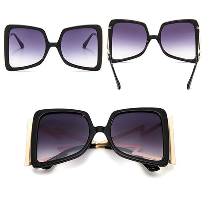 Oversize Bow Shape Square Sunglasses