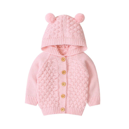 Newborn Baby Hooded Sweater