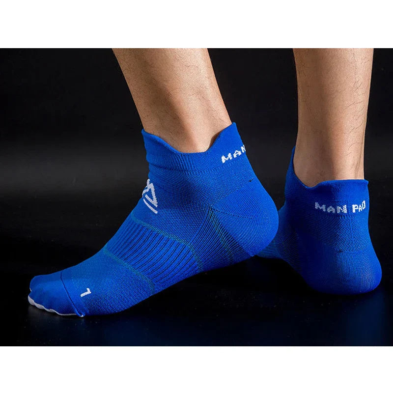 5 Pairs Sport Ankle Crew Nylon Compression socks