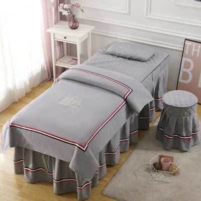 4pcs Beauty Salon Bedding Sets