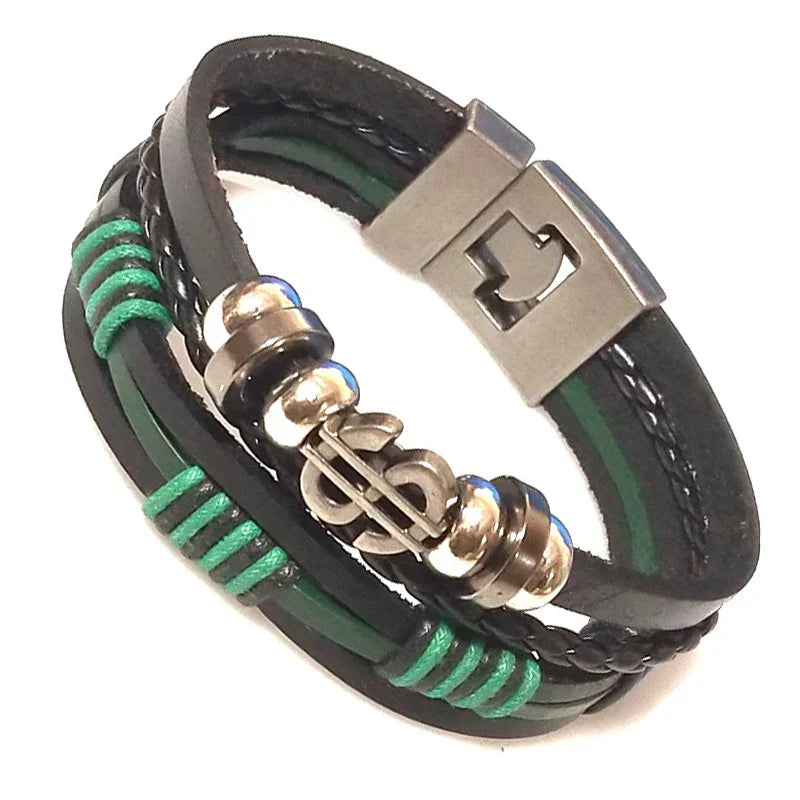 Black Believe Bracelets for Men