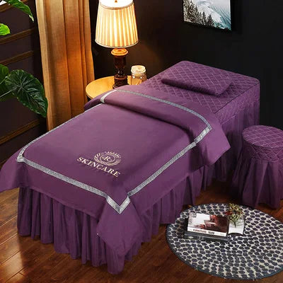 4pcs Beauty Salon Bedding Sets