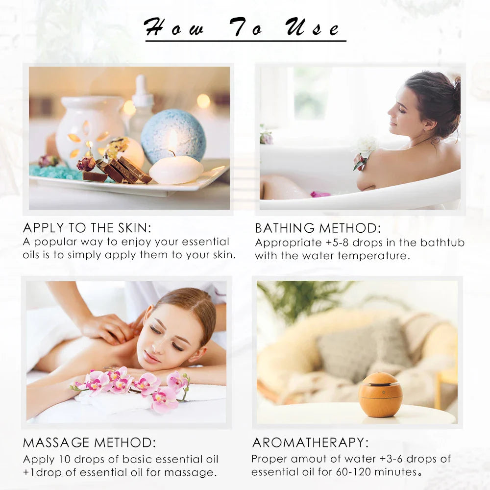 Aroma Essential Oil with Dropper