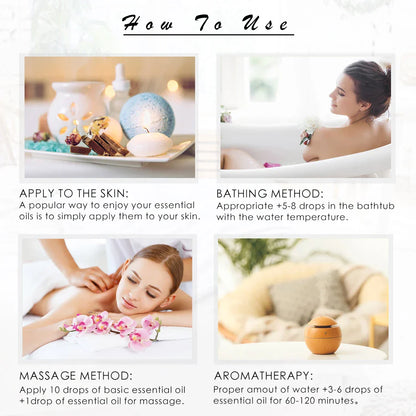 Aroma Essential Oil with Dropper