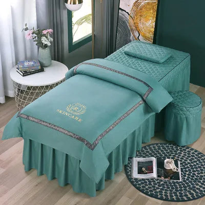 4pcs Beauty Salon Bedding Sets