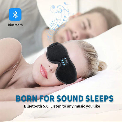 Bluetooth 3D Eye Mask with Music Headphones