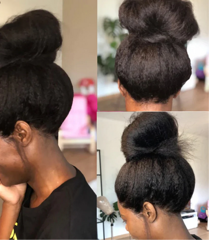 Kinky Straight Glueless YakiLace Closure