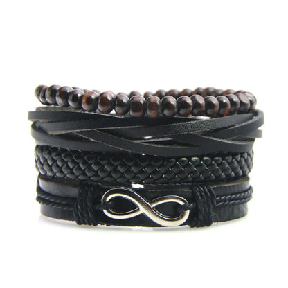 Black Believe Bracelets for Men