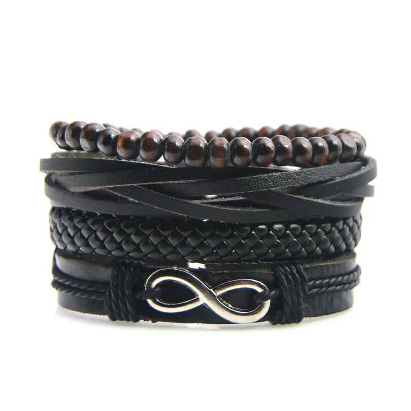Black Believe Bracelets for Men