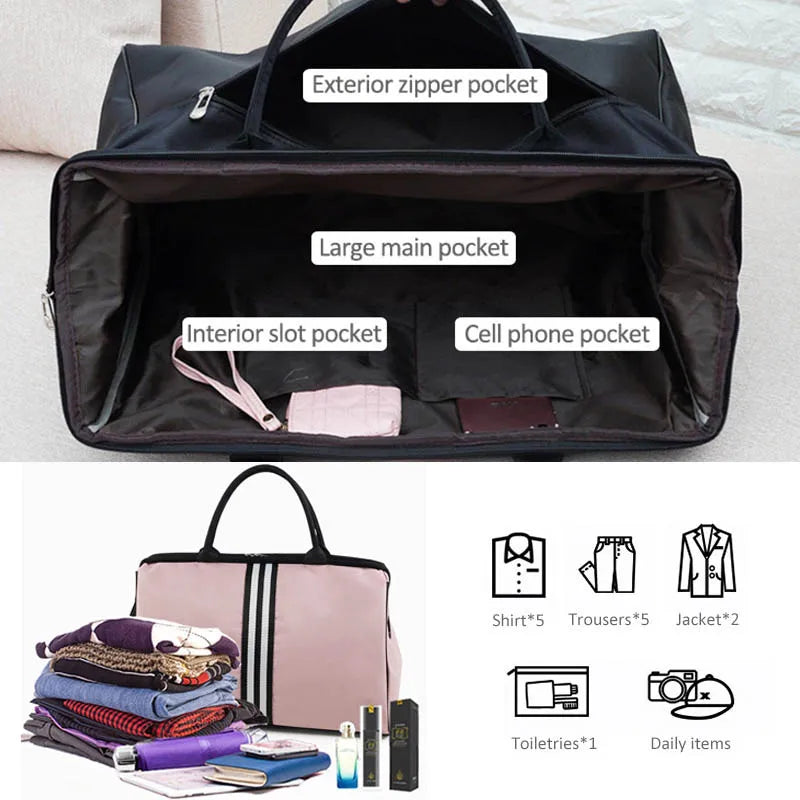 Women Overnight Weekend Fitness Bag