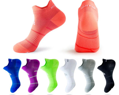 5 Pairs Sport Ankle Crew Nylon Compression socks
