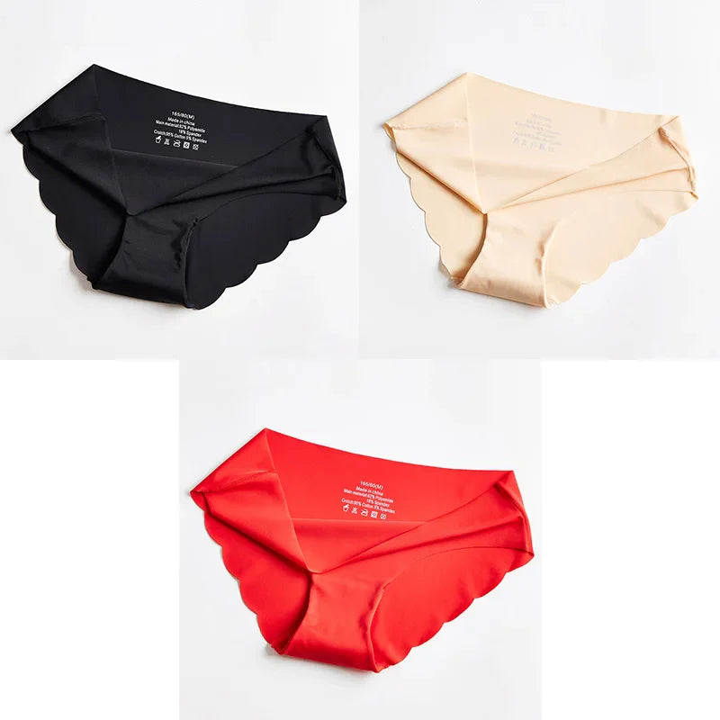3Pcs Seamless Underwear For Woman
