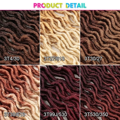 24Inch Soft Wavy Gypsy Locs