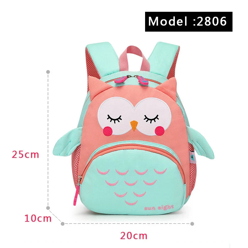 3D Animal Baby Backpacks
