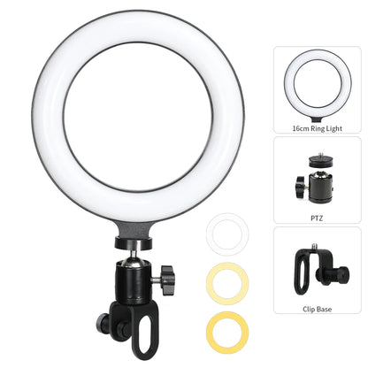 6.3 Inch LED Ring Lights Round Lamp