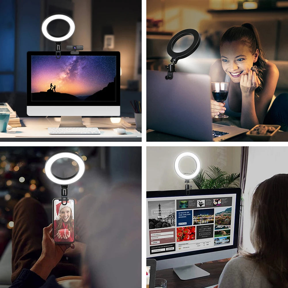 6.3 Inch LED Ring Lights Round Lamp