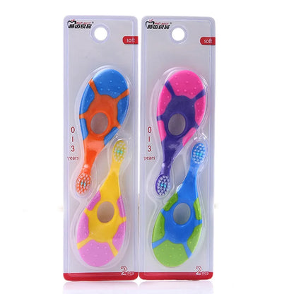 2PCS Baby Toothbrush With Soft Bristles