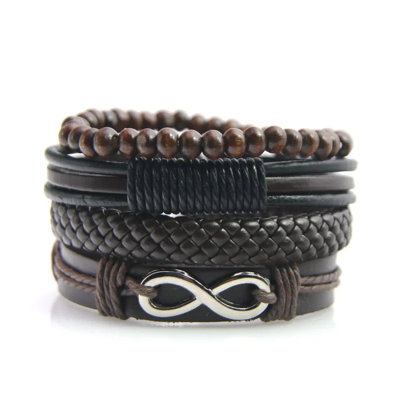 Black Believe Bracelets for Men