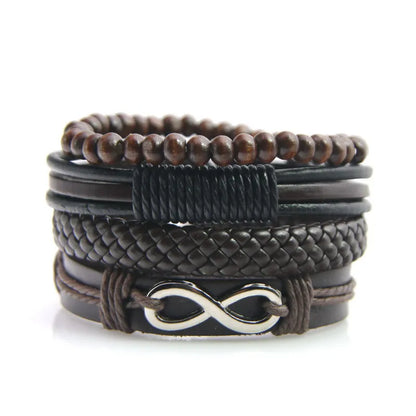 Black Believe Bracelets for Men