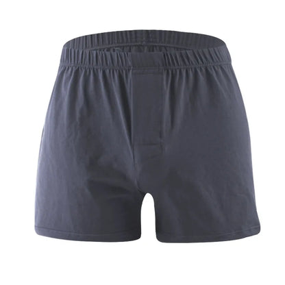 Mens Breathable Cotton Sleeping Shorts
