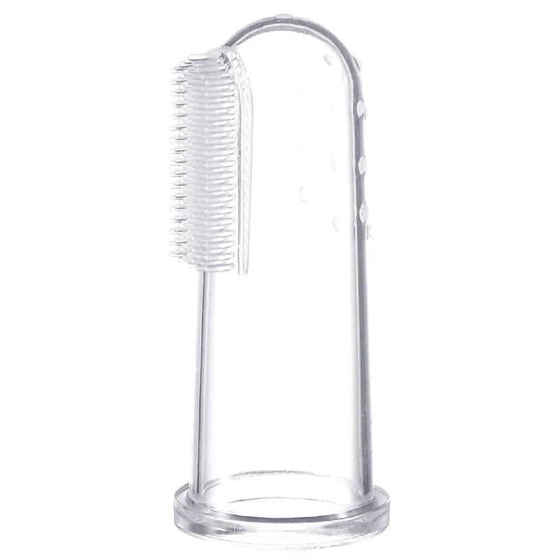 Baby Silicone Training Toothbrush Teething Ring