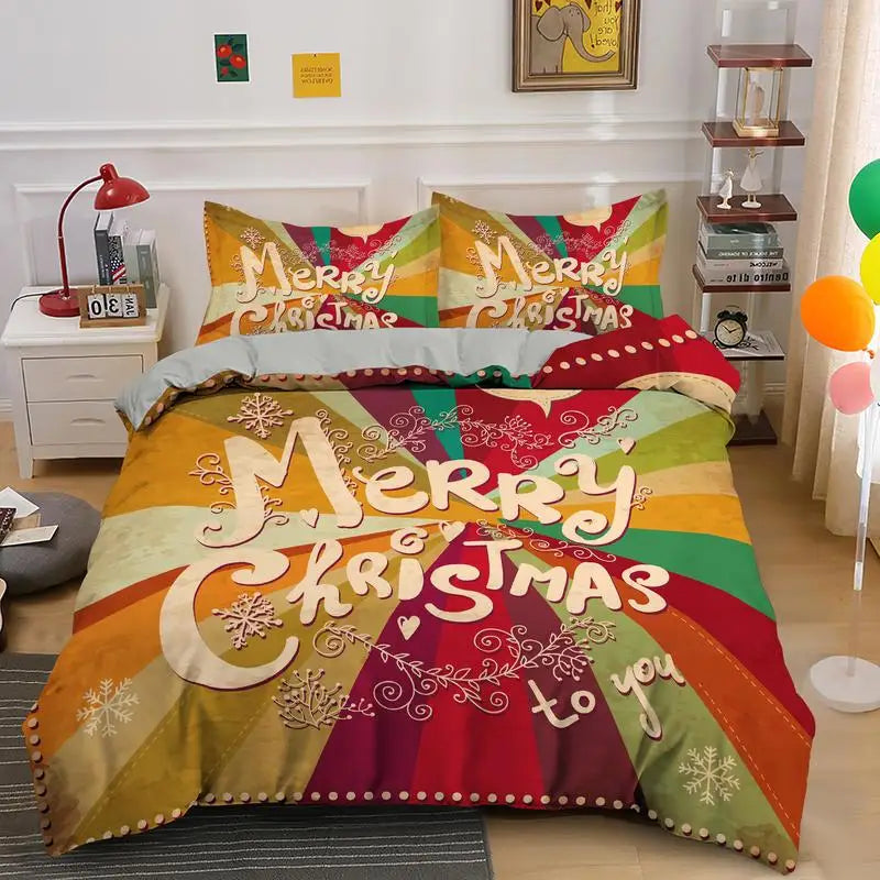 Christmas 3D Digital Bedding set