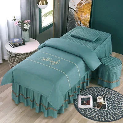 4pcs Beauty Salon Bedding Sets
