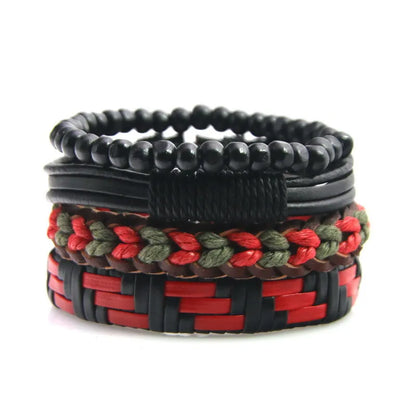 Black Believe Bracelets for Men