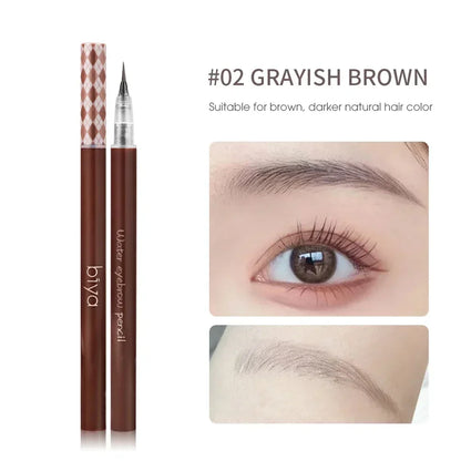 Liquid eyebrow pencil in Grayish Brown