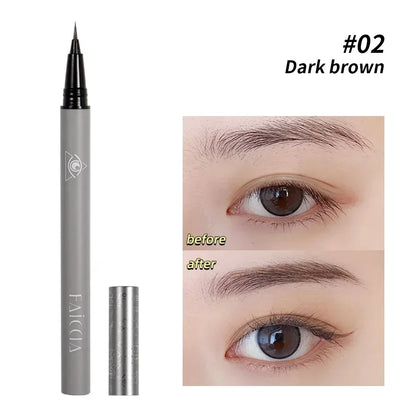 Liquid eyebrow pencil in Dark Brown