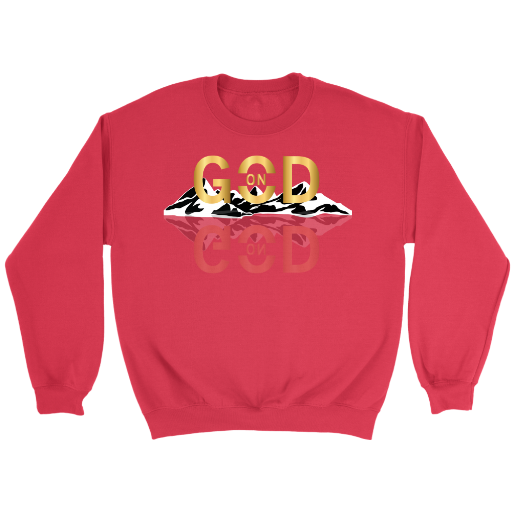 On God Crewneck Sweatshirt - MONLANE