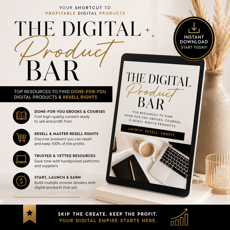 Digital Product Bar