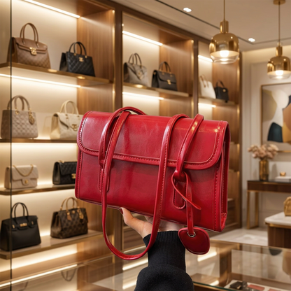 PU Leather Shoulder Bag