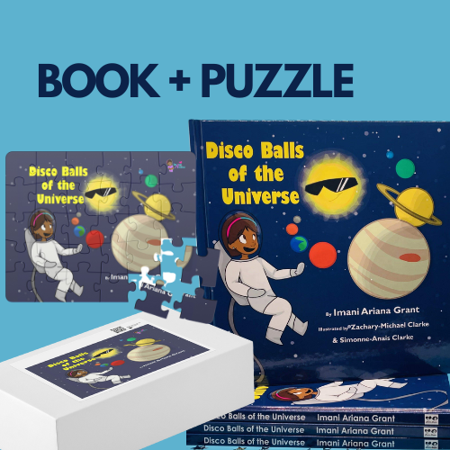 Disco Balls Of The Universe Book & Puzzle Bundle