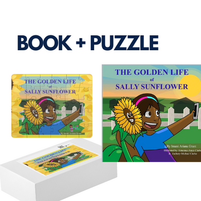 The Golden Life Of Sally Sunflower Book & Puzzle Bundle