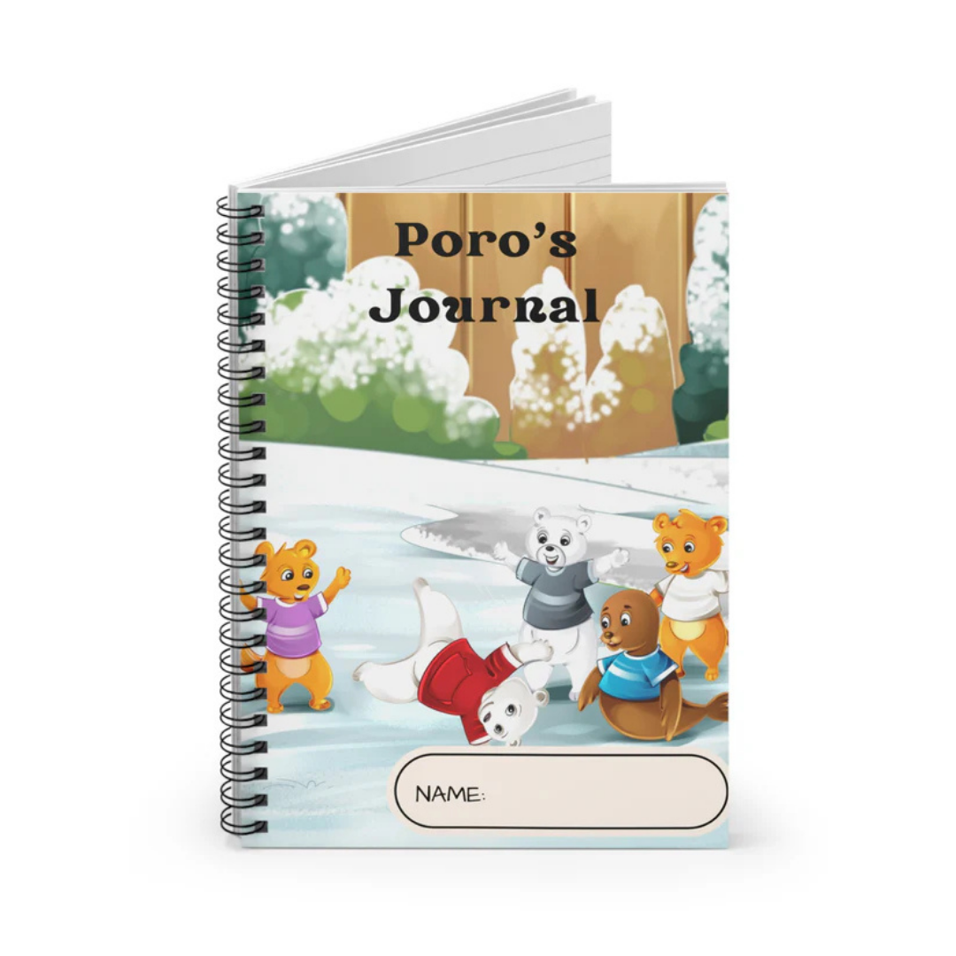 Poro The Polar Bear Self-Control Journal