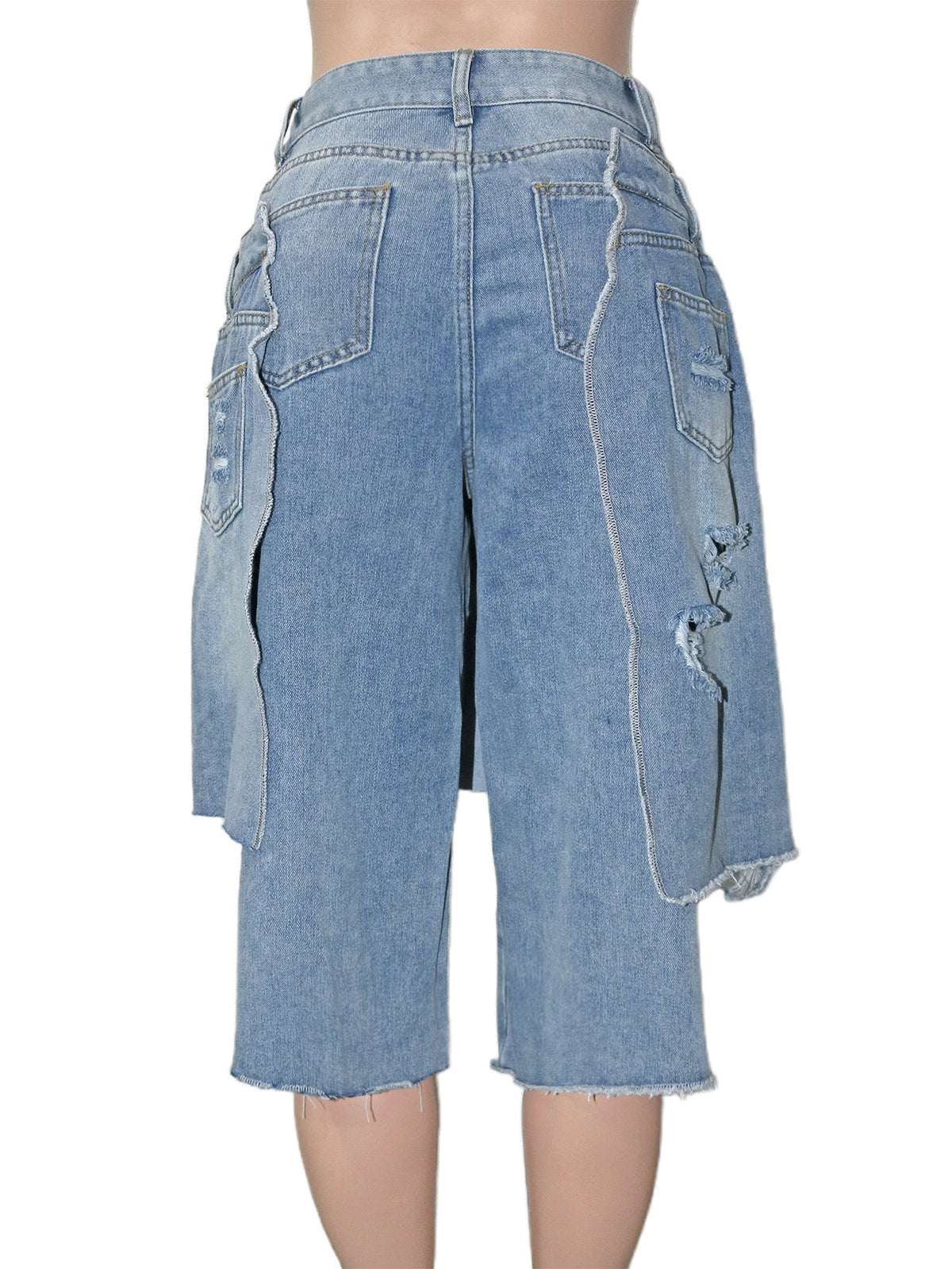 Denim skirt & pants, size XL
