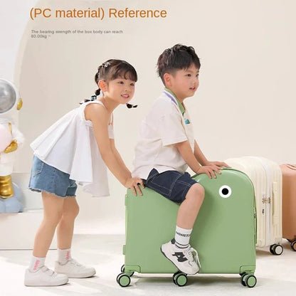 Children's Luggage Set with USB Cup Holder
