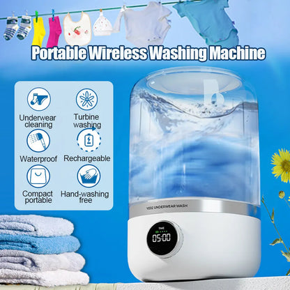 Portable Cordless Washing Machine