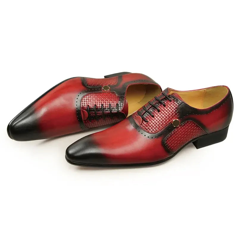Business Leather Lace-Up shoes