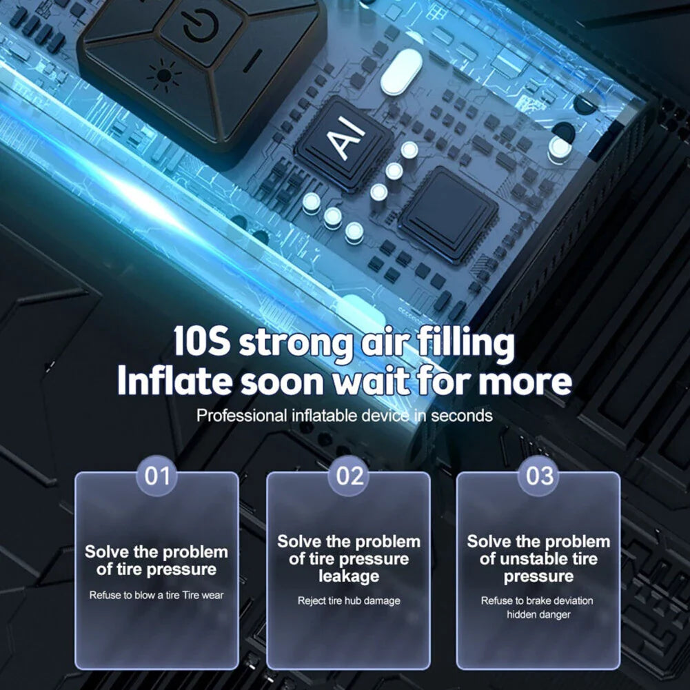 Wireless Tire Air Injector 12V