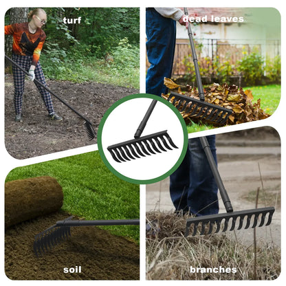 Garden Thatch Rake
